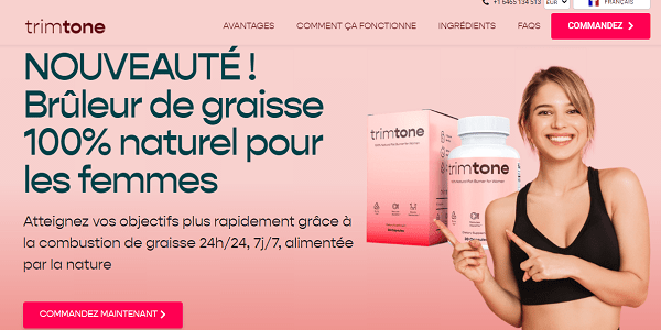 Trimtone avis :  nos impressions sur ce brûle-graisse dédié aux femmes